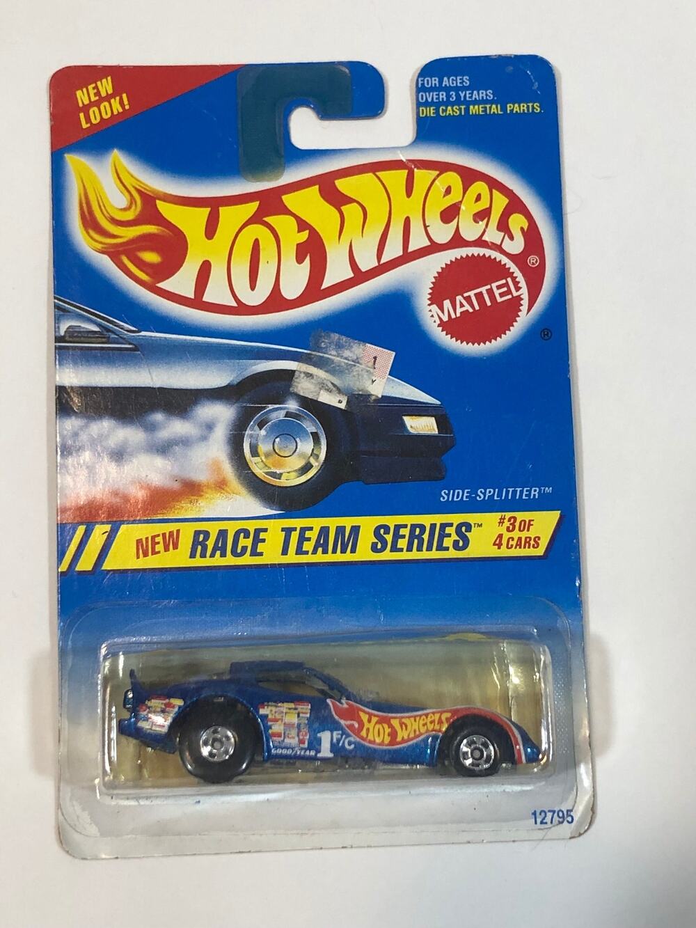 Die Cast Hot Wheels 1994 Race Team Series Original 1977 Side Splitter 3 /4 Cars